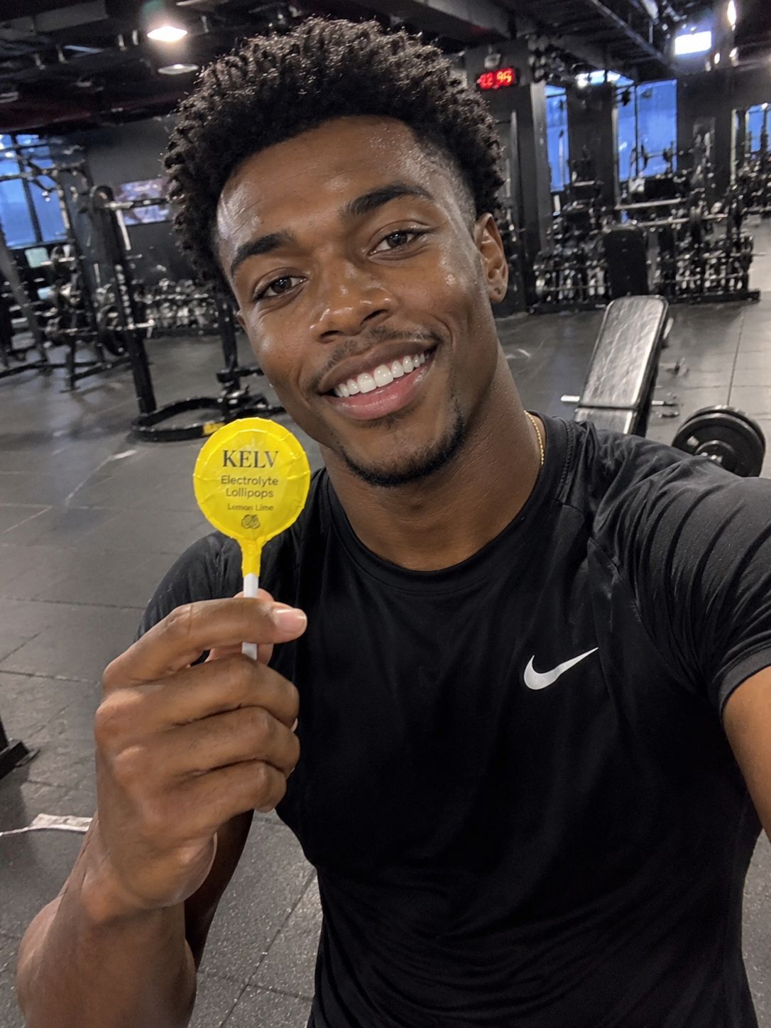 KELV at the gym